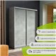 Шкаф-купе Экспресс-ДСП, 160х45х220 Бетон
