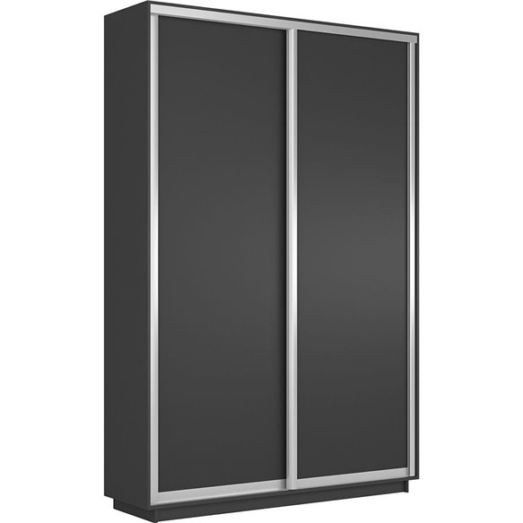 Шкаф-купе Экспресс-ДСП, 160х45х220 Серый диамант