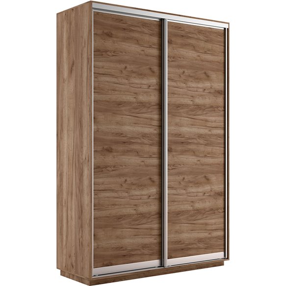 Шкаф-купе Экспресс-ДСП, 160х45х220 Крафт табачный