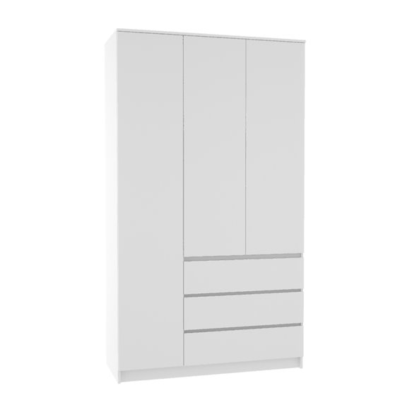 Альберт Шкаф МШ 1200.1 (МП/3) Белый