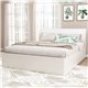 Кэт 4 Кровать 1,4 арт.001 М1 Бодега/Caiman Белый