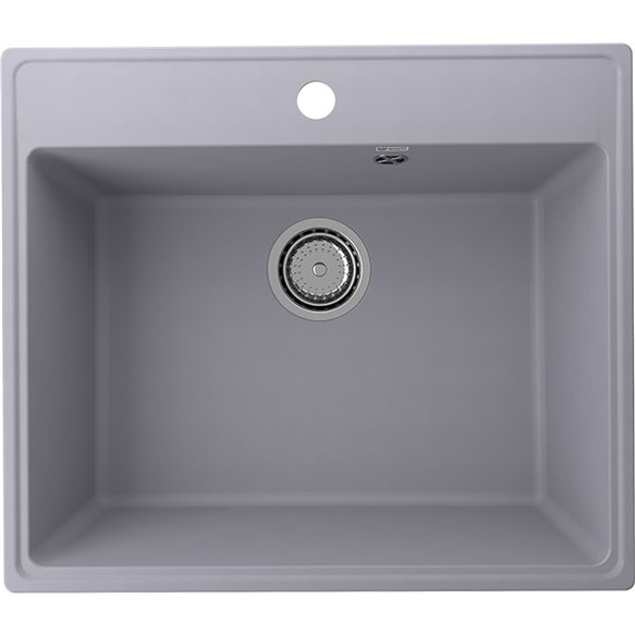 Мойка Ulgran Quartz Forte 580 бетон
