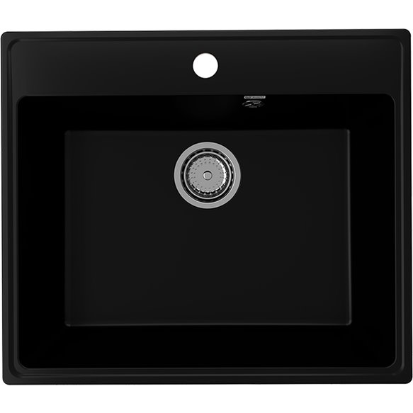 Мойка Ulgran Quartz Forte 580 уголь