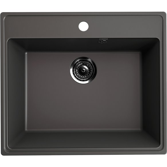 Мойка Ulgran Quartz Forte 580 асфальт