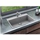 Мойка Ulgran Quartz Forte 760 бетон