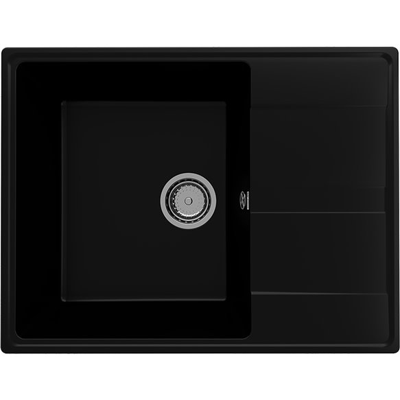 Мойка Ulgran Quartz Prima 650 уголь