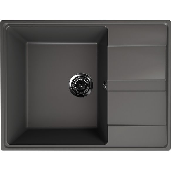 Мойка Ulgran Quartz Prima 650 асфальт