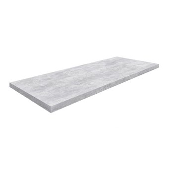 Столешница 300*60 бетон светлый