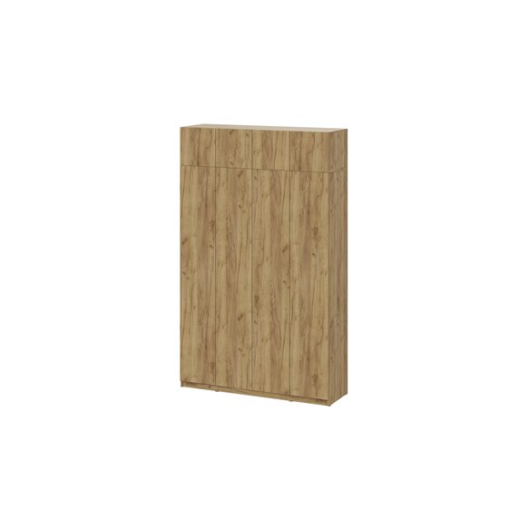 Шкаф 4-х створчатый Скайвуд с антресолью дуб золотой 