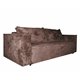 Диван Новгород-57 плюш коричневый